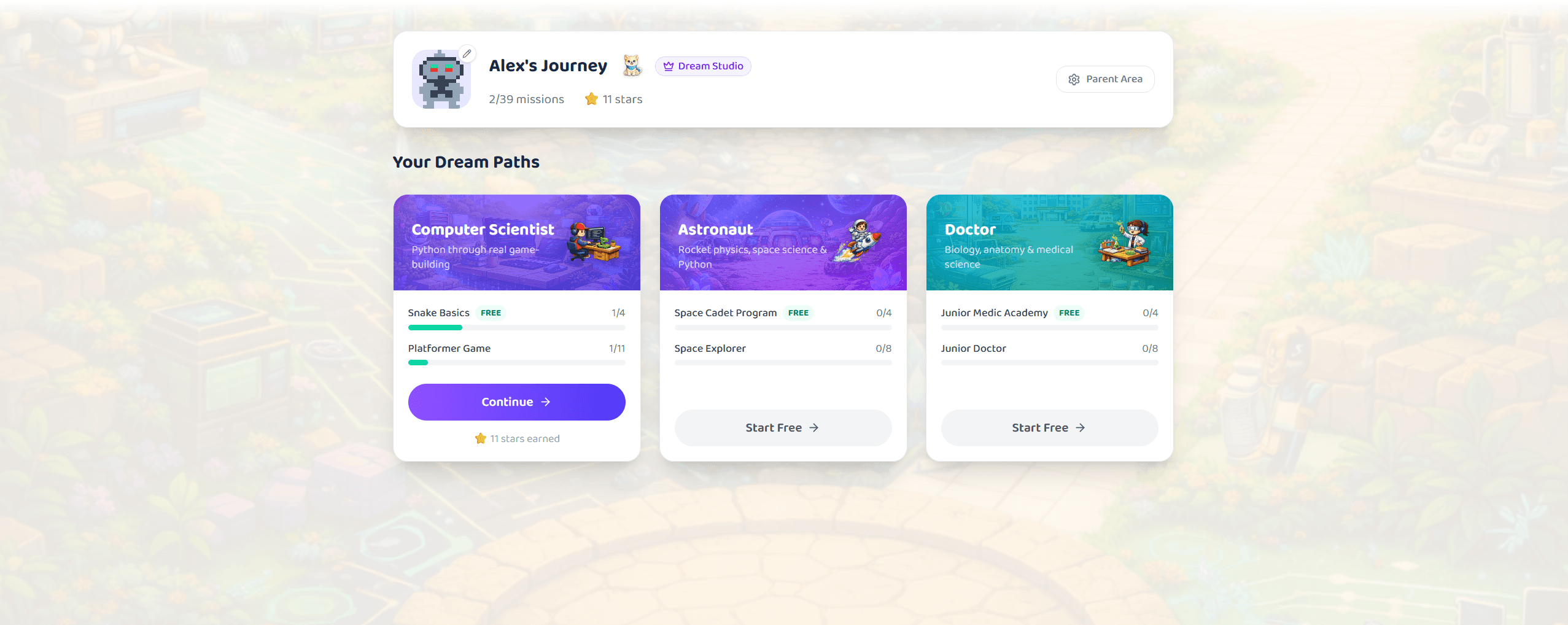 Three paths. One clear journey.